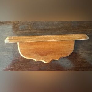 Vintage Handmade Rustic Wooden Shelf